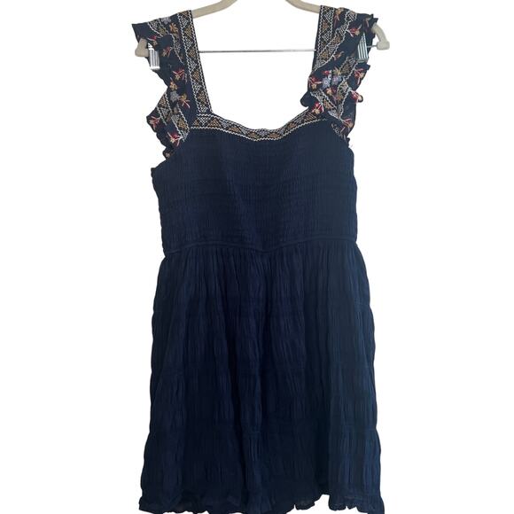 Miami Navy Blue Midi Dress - Picture 2 of 9